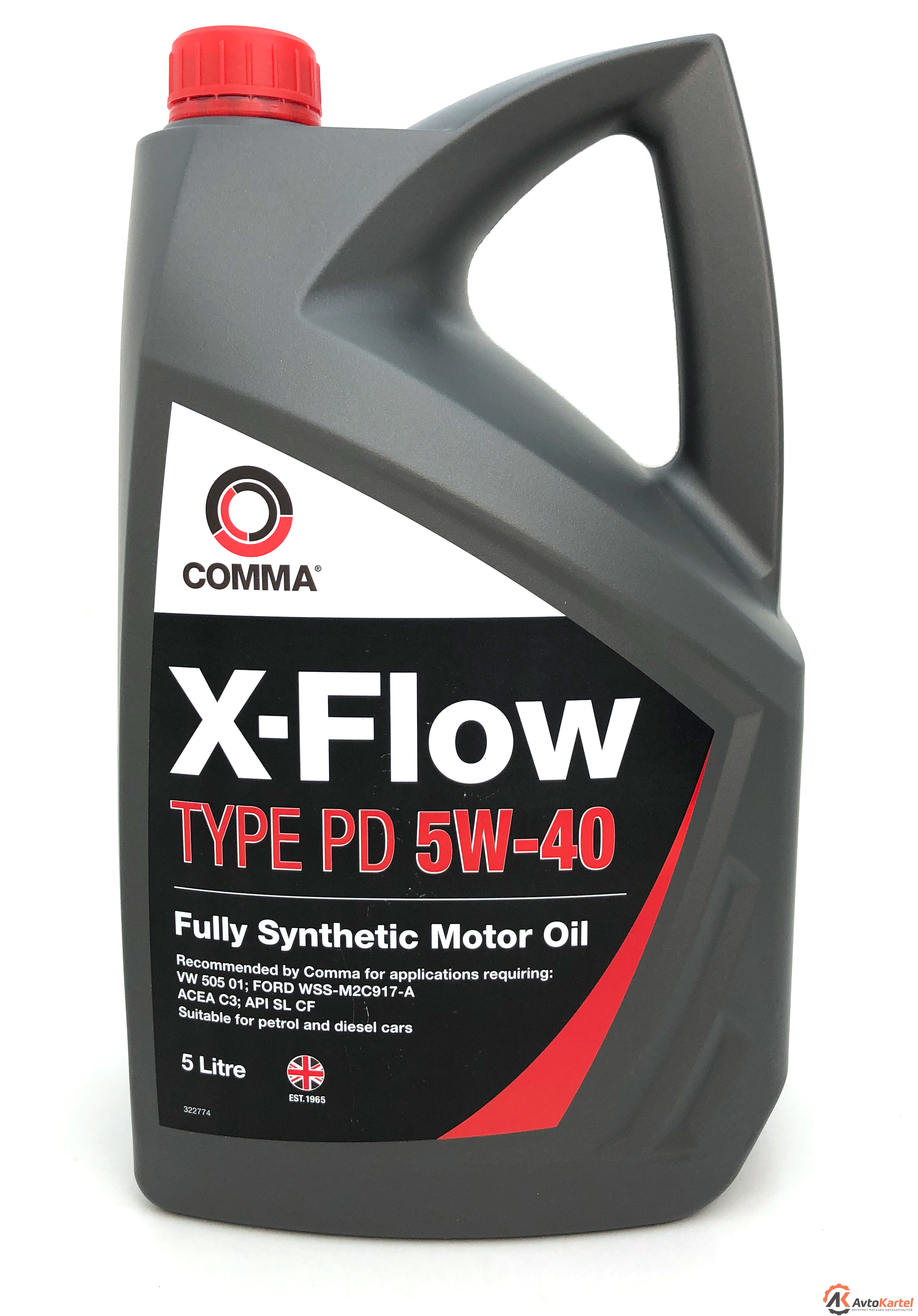 X-Flow Type PD 5W-40 5л для двигателей с насос-форсунками