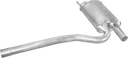 Глушитель средняя труба AUDI 80 86-87 117