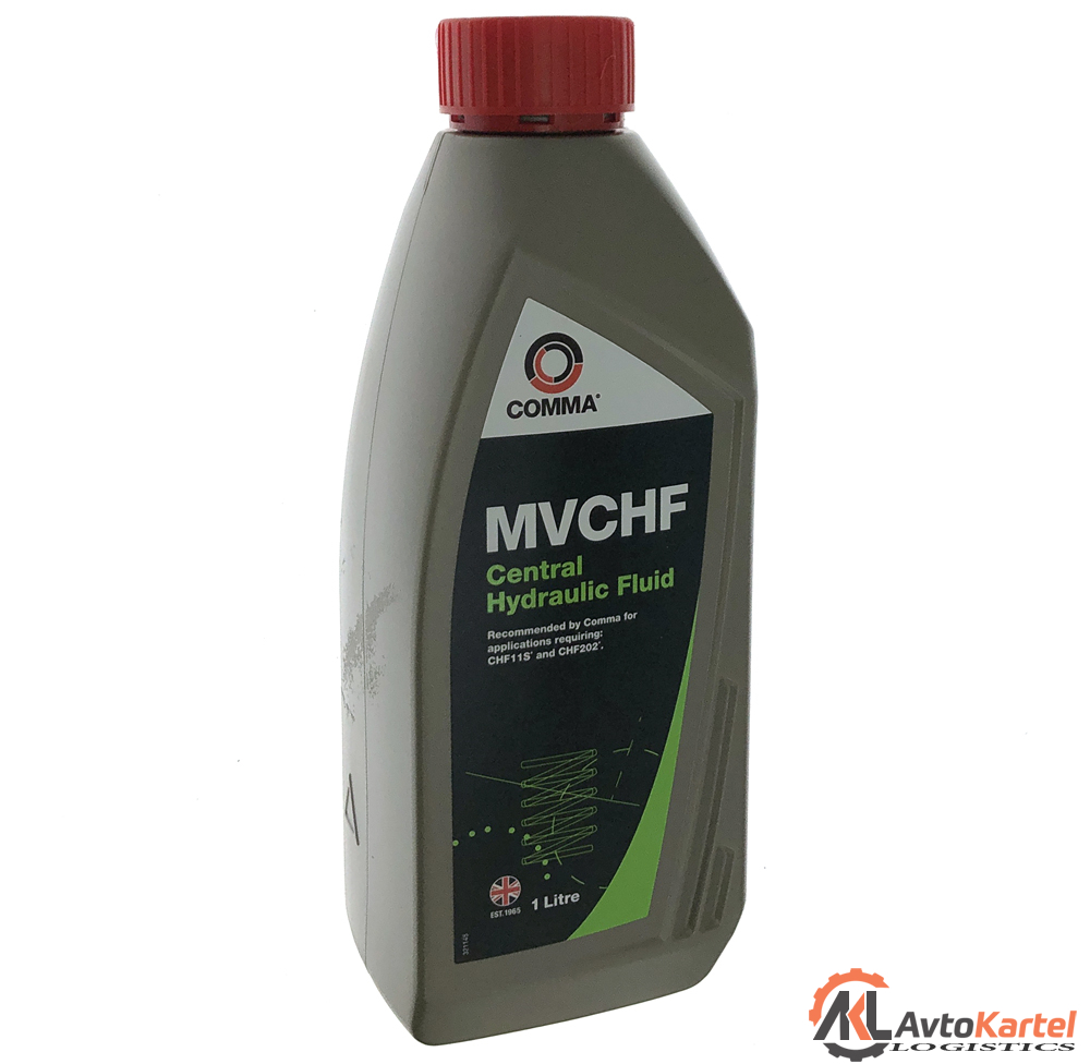 Синтетическая гидравлическая жидкость Comma MVCHF зелёная 1л
