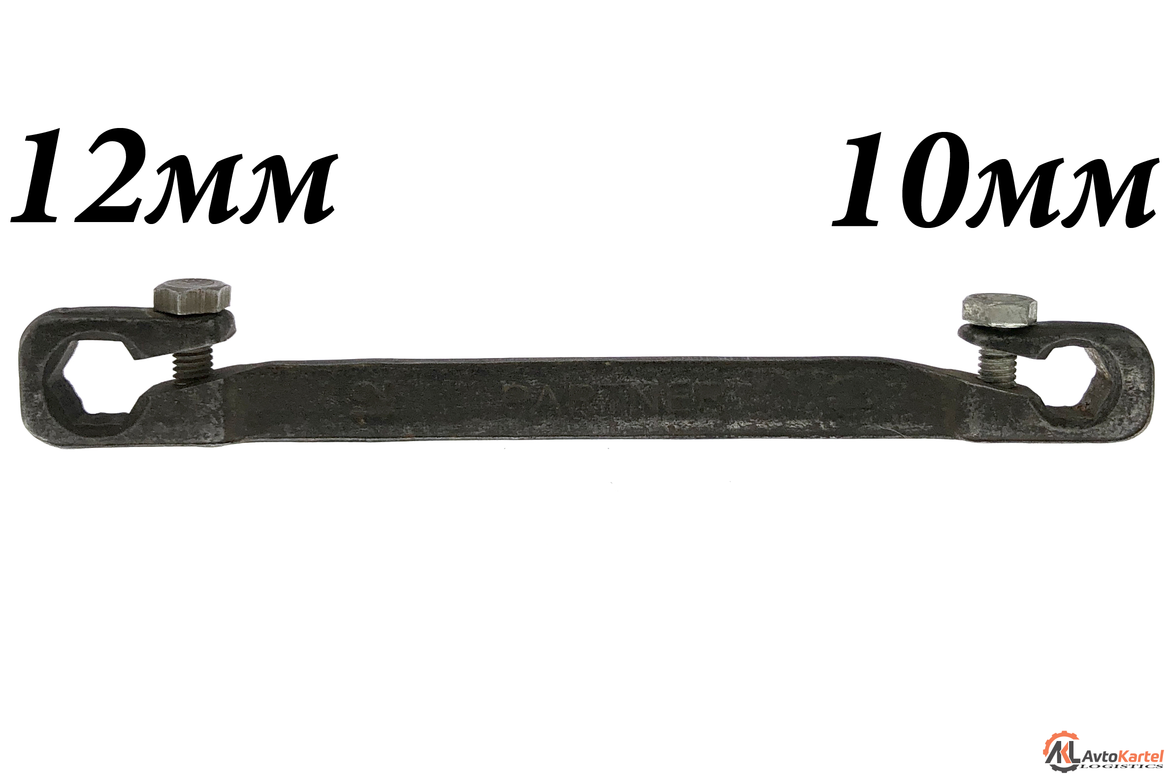 Ключ для тормозных трубок с зажимом 10х12мм
