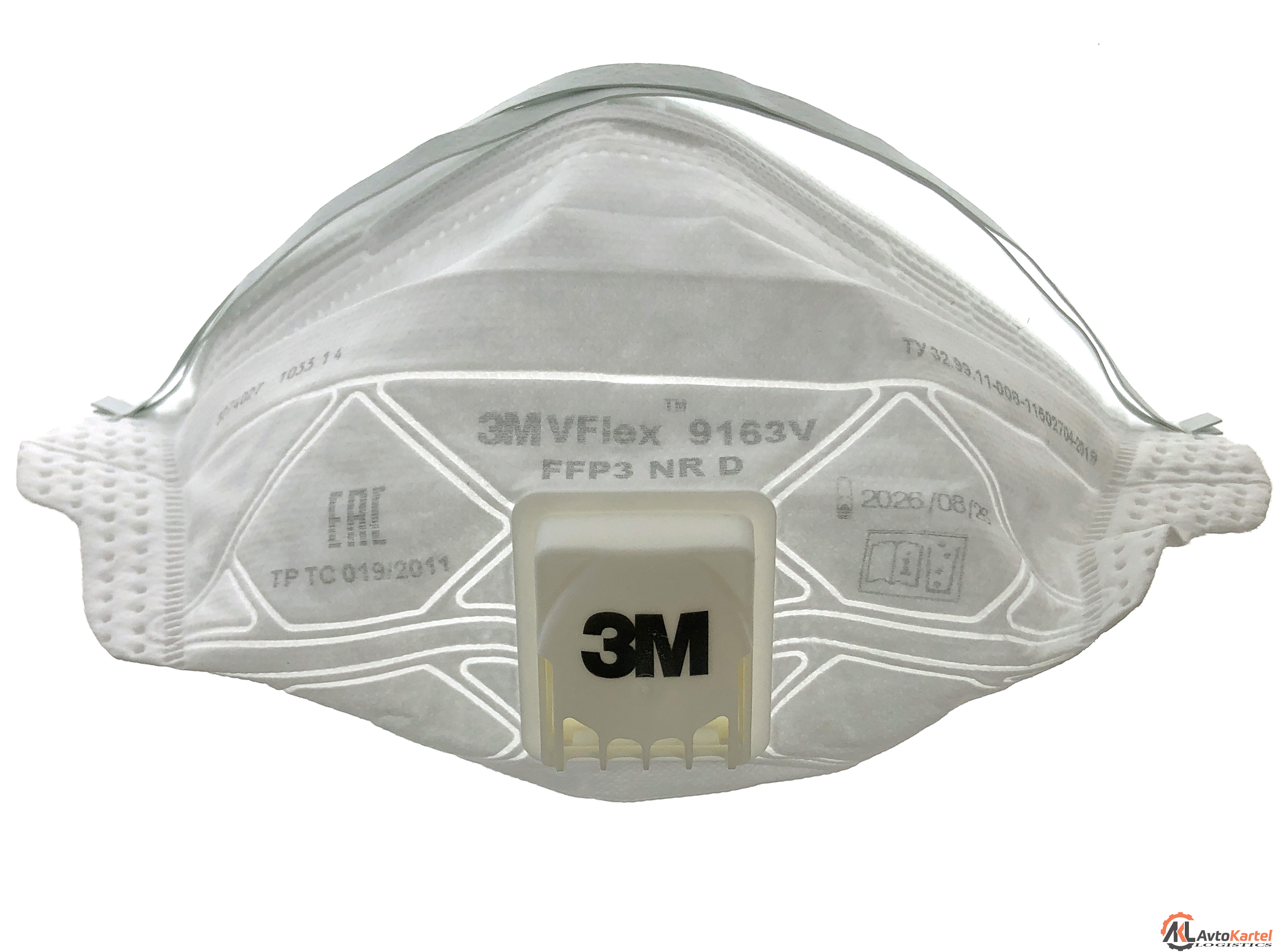 Респиратор 3M VFLEX FFP3D (до 50ПДК, с клапаном)
