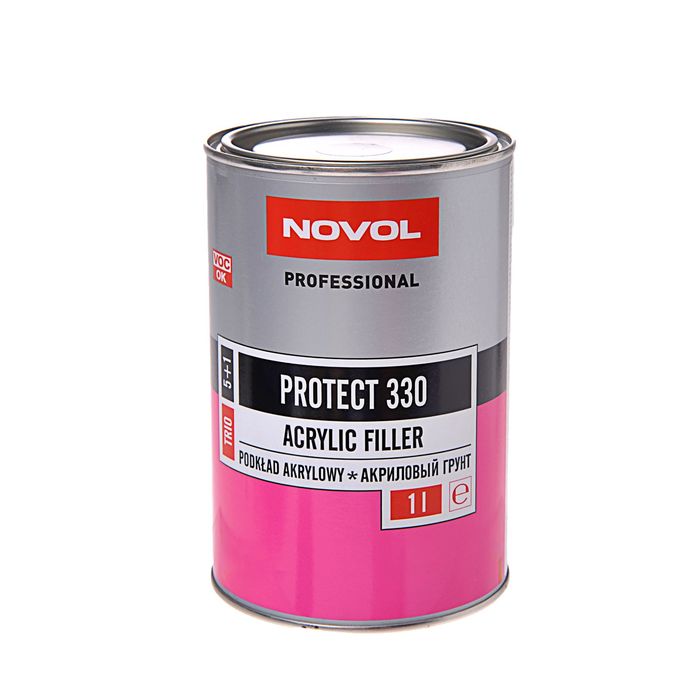 Грунт Novol Protect 330 5+1 TRIO чёрный 1,0 л 2663905