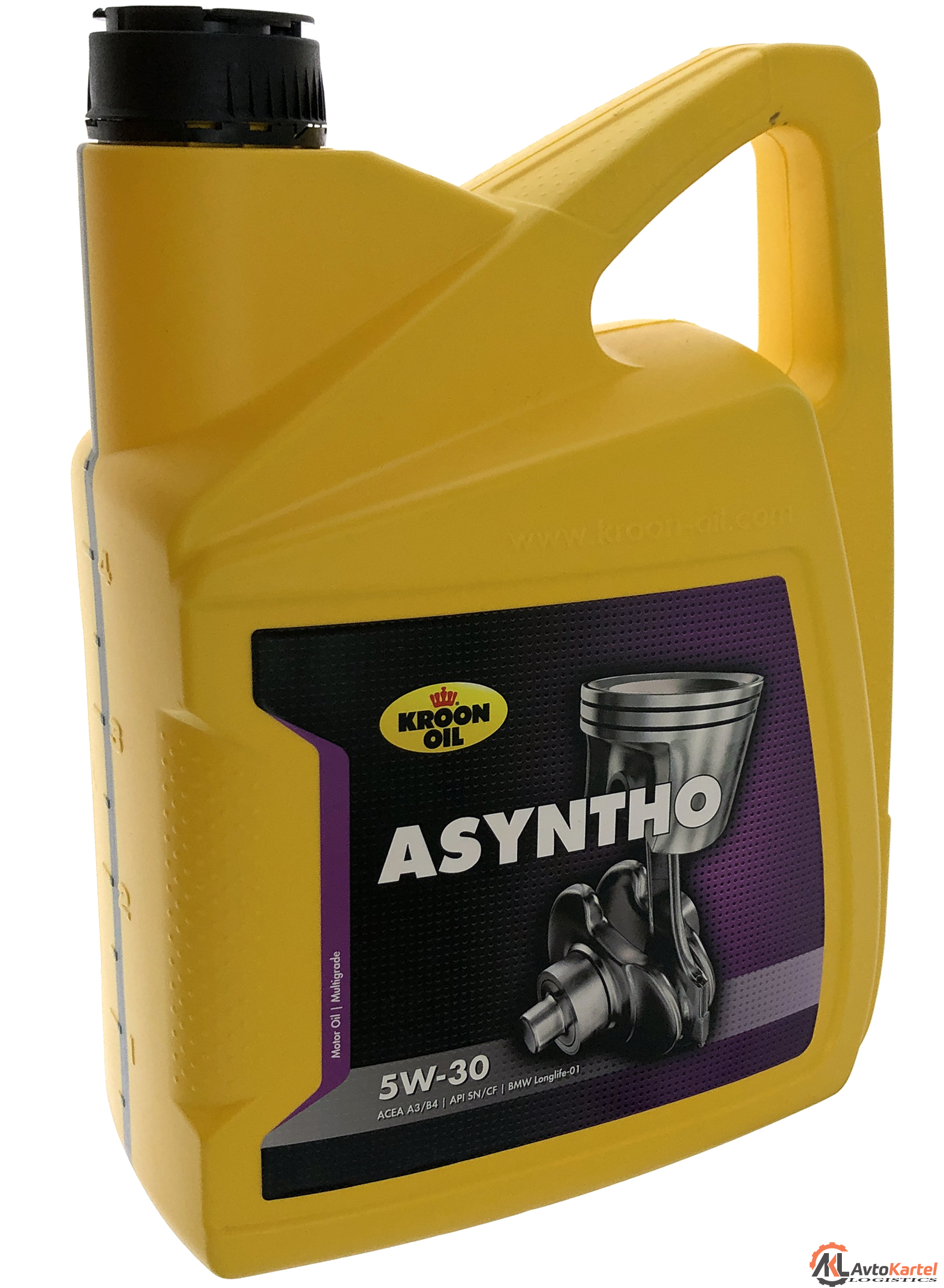 Моторное масло 5W30 Asyntho синтетическое 5L KROON-OIL