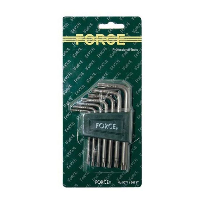 Набор ключей FORCE F-5071, TORX,Т10-Т40 2794973