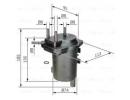 Фильтр топливный NISSAN: MICRA III (K12) 1.5 DCI 0 008