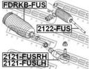 Пыльник рулевой рейки FORD FIESTAFUSION CBK 2001-  FUS