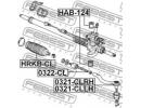 Пыльник рулевой рейки HONDA ACCORD CL9 2003-2008 [ BCL