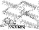 Патрубок системы вентиляции картера AUDI A6 (4B/C5 HB5