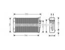 Радиатор отопителя ALFA ROMEO 145 (930) 1.4 i.e. 1 015