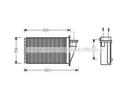 Радиатор отопителя FIAT MAREA (185) 1.9 JTD 105,1. 266