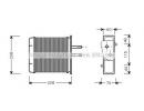 Радиатор отопителя FIAT BARCHETTA (183) 1.8 16V 95 150